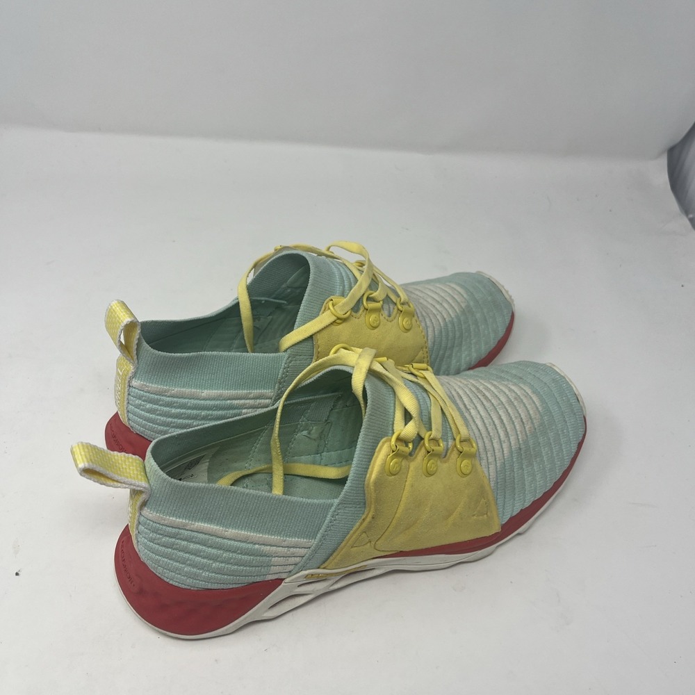Merrell Range AC+ Womens 8.5 Blue Yellow Red Running Trainers Shoes Sneakers